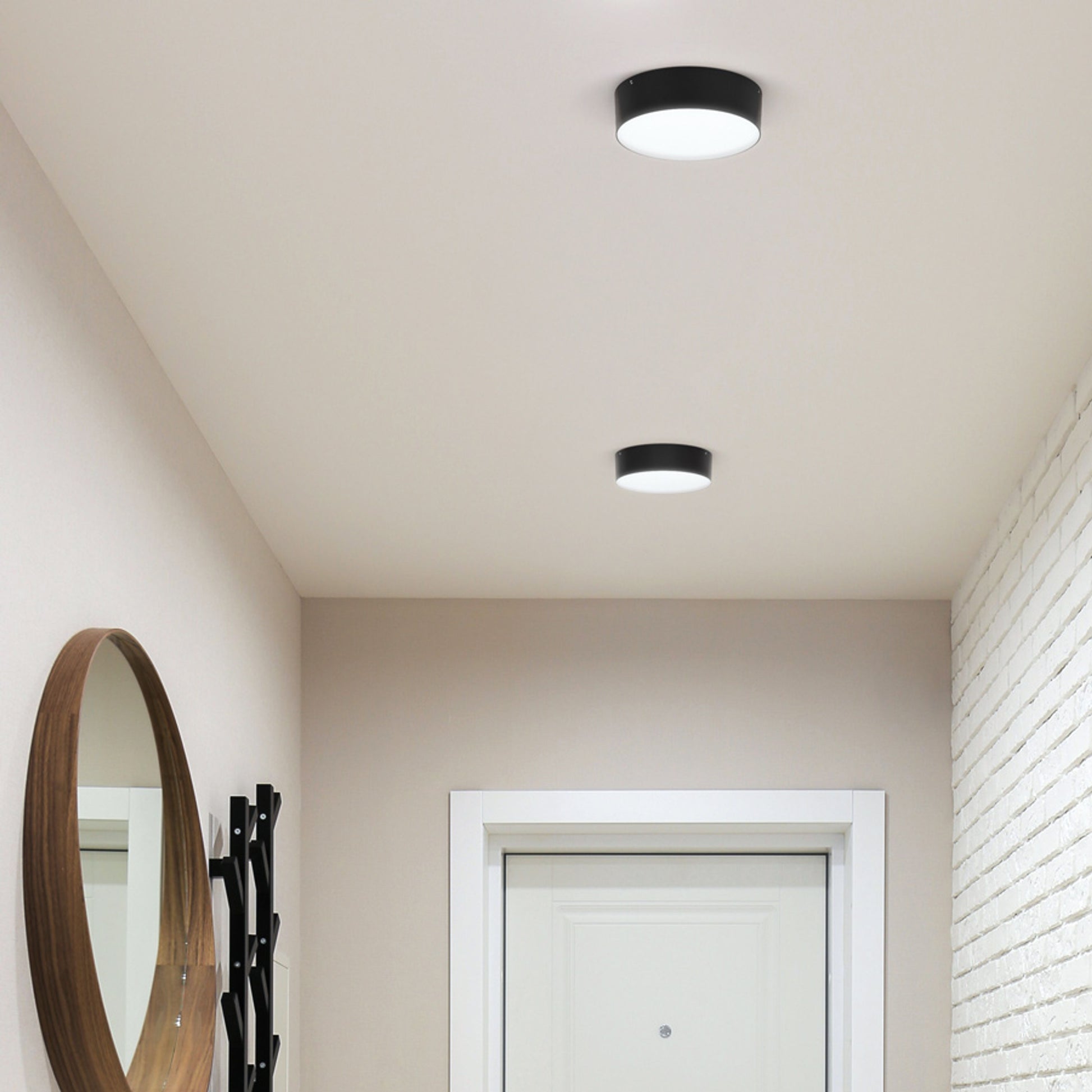 RENDL outdoor lamp LARISA OUT 22 surface mounted black  230V LED 20W IP65  3000K 4000K 5700K R14126 8
