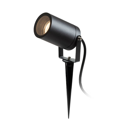 RENDL outdoor lamp NAVONA on spike anthracite grey 230V LED GU10 8W IP54 R14137 1