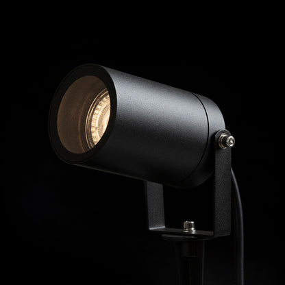 RENDL outdoor lamp NAVONA on spike anthracite grey 230V LED GU10 8W IP54 R14137 4