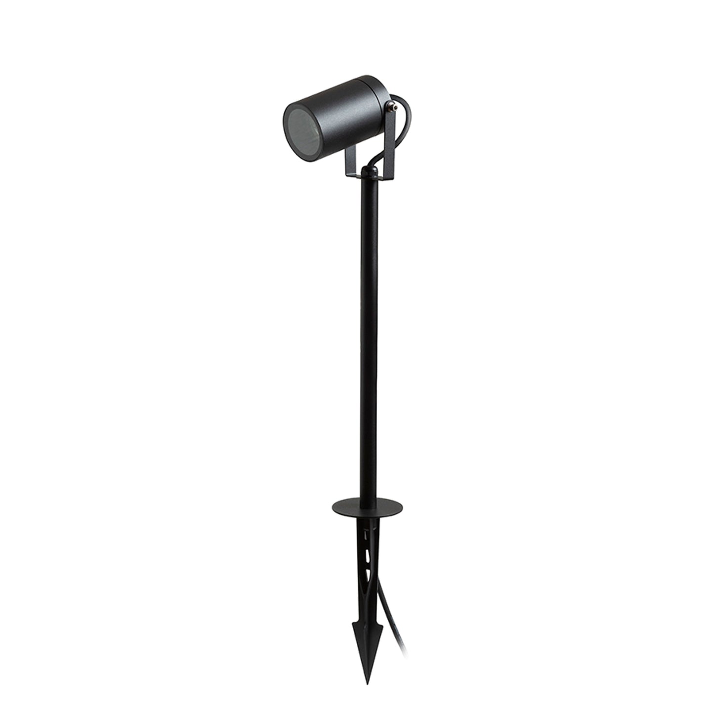 RENDL outdoor lamp NAVONA 47 on spike anthracite grey 230V LED GU10 8W IP65 R14138 3