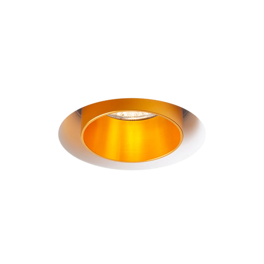 RENDL recessed light DAYTONA directional plaster/brushed brass 230V LED GU10 8W R14161 1