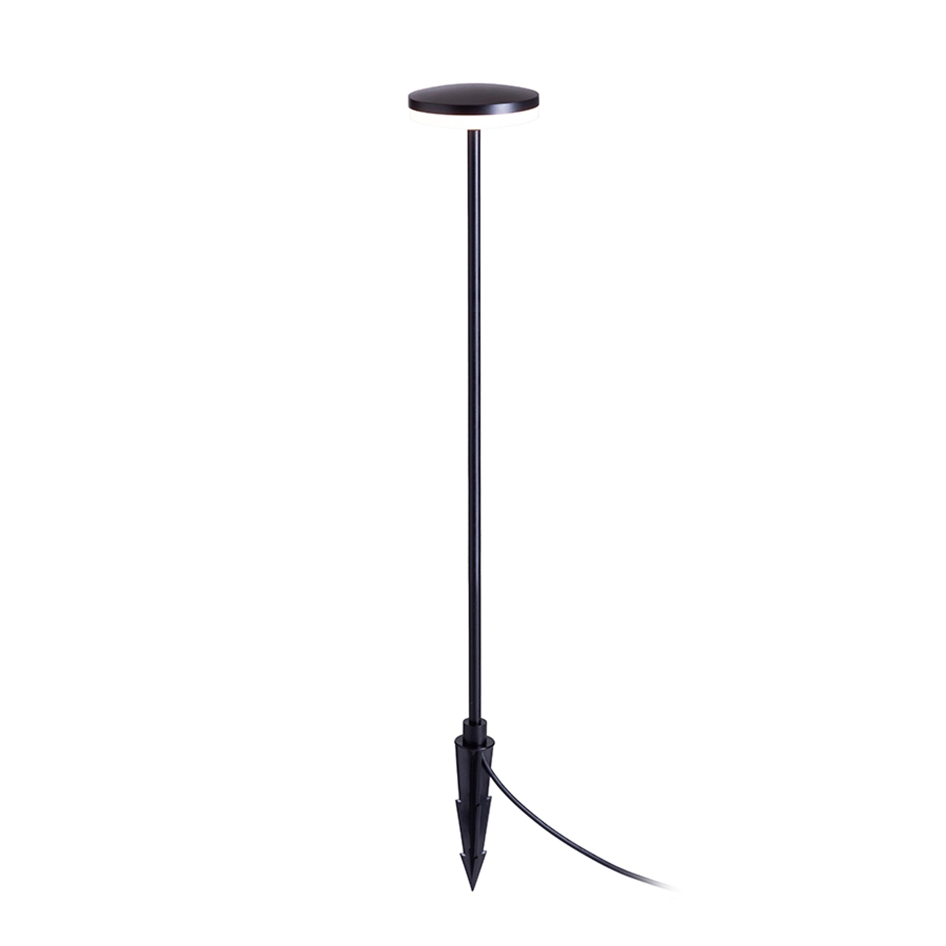 RENDL outdoor lamp SEMPLICE 80 floor / on spike black matte acrylic 230V LED 12W IP54  3000K R14195 11