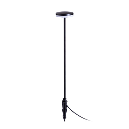 RENDL outdoor lamp SEMPLICE 80 floor / on spike black matte acrylic 230V LED 12W IP54  3000K R14195 9