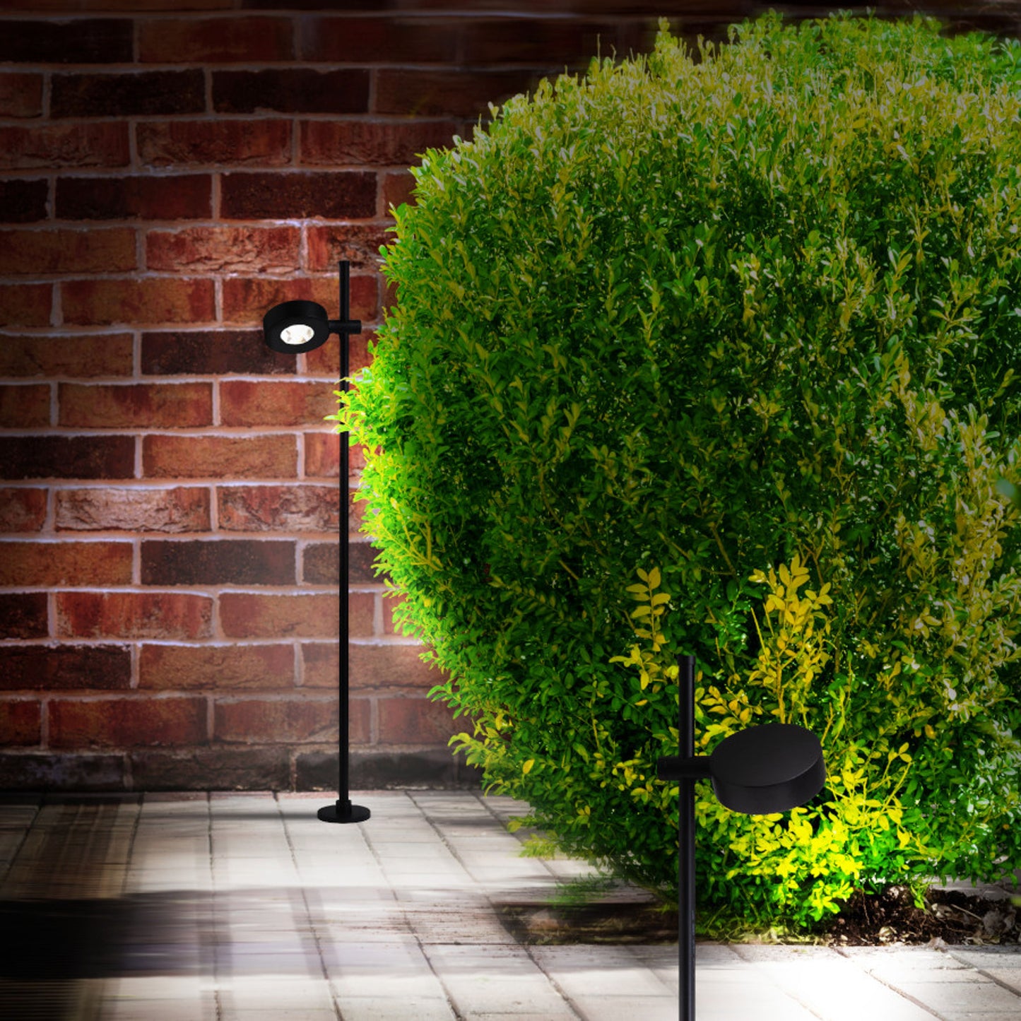 RENDL outdoor lamp KATONA floor / on spike black  230V LED 7W 70° IP54  3000K R14196 11