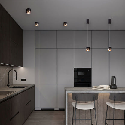 RENDL pendant lamp JUNIPER height adjustable pendant black/gold  230V LED 15W 30°  3000K R14219 4