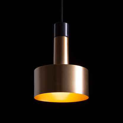 RENDL pendant lamp DIVINA pendant brass/black marble decor 230V LED E27 5W R14260 3