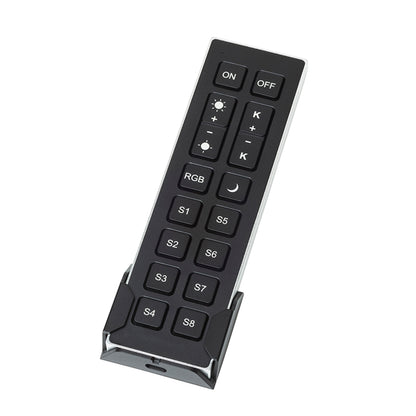 RENDL Ultra-thin track system VEGA TUYA remote control black/silver grey   R14271 2