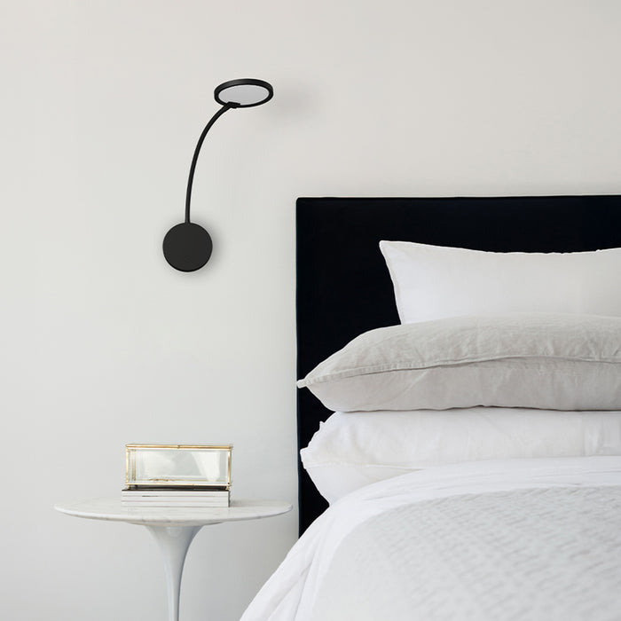 RENDL spotlight CELESTE wall black 230V LED 4.8W 3000K R14279 2