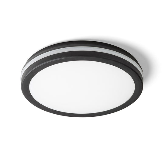 RENDL outdoor lamp SONO 30 surface mounted black plastic 230V LED 30W IP65 3000K 4000K 6000K R14298 1