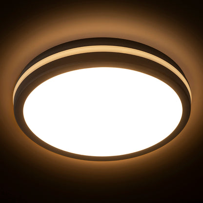 RENDL outdoor lamp SONO 40 surface mounted black plastic 230V LED 40W IP65  3000K 4000K 6000K R14300 4