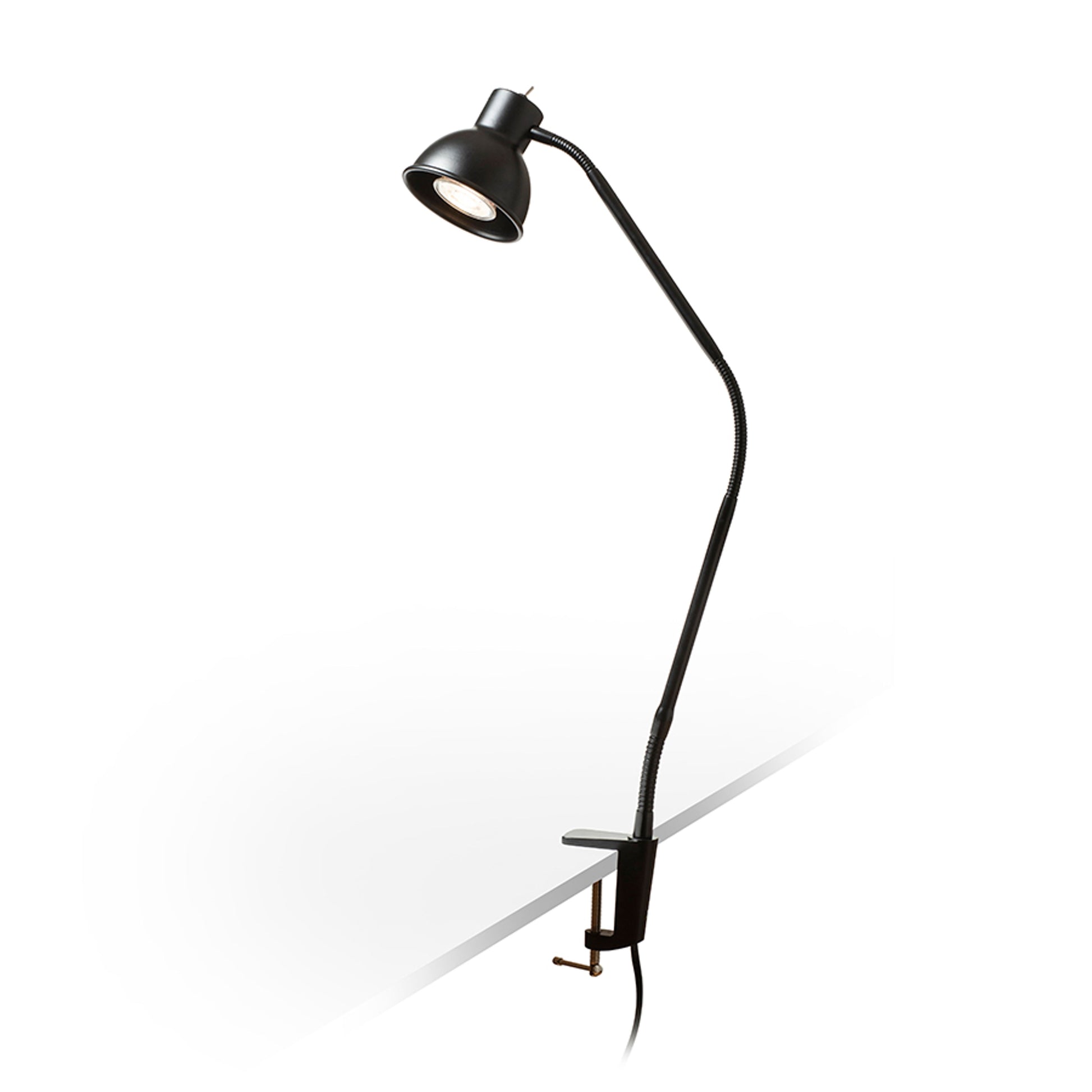 RENDL table lamp HARMONY with clamp for desks black  230V LED GU10 8W R14377 7