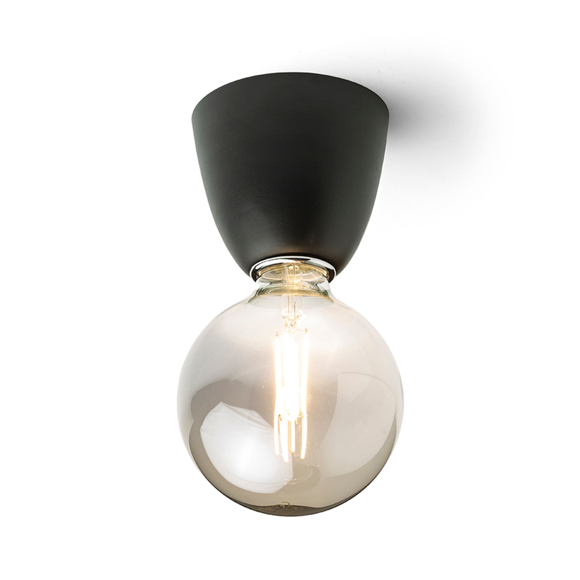 RENDL surface mounted lamp REACH ceiling black 230V LED E27 11W R14386 6