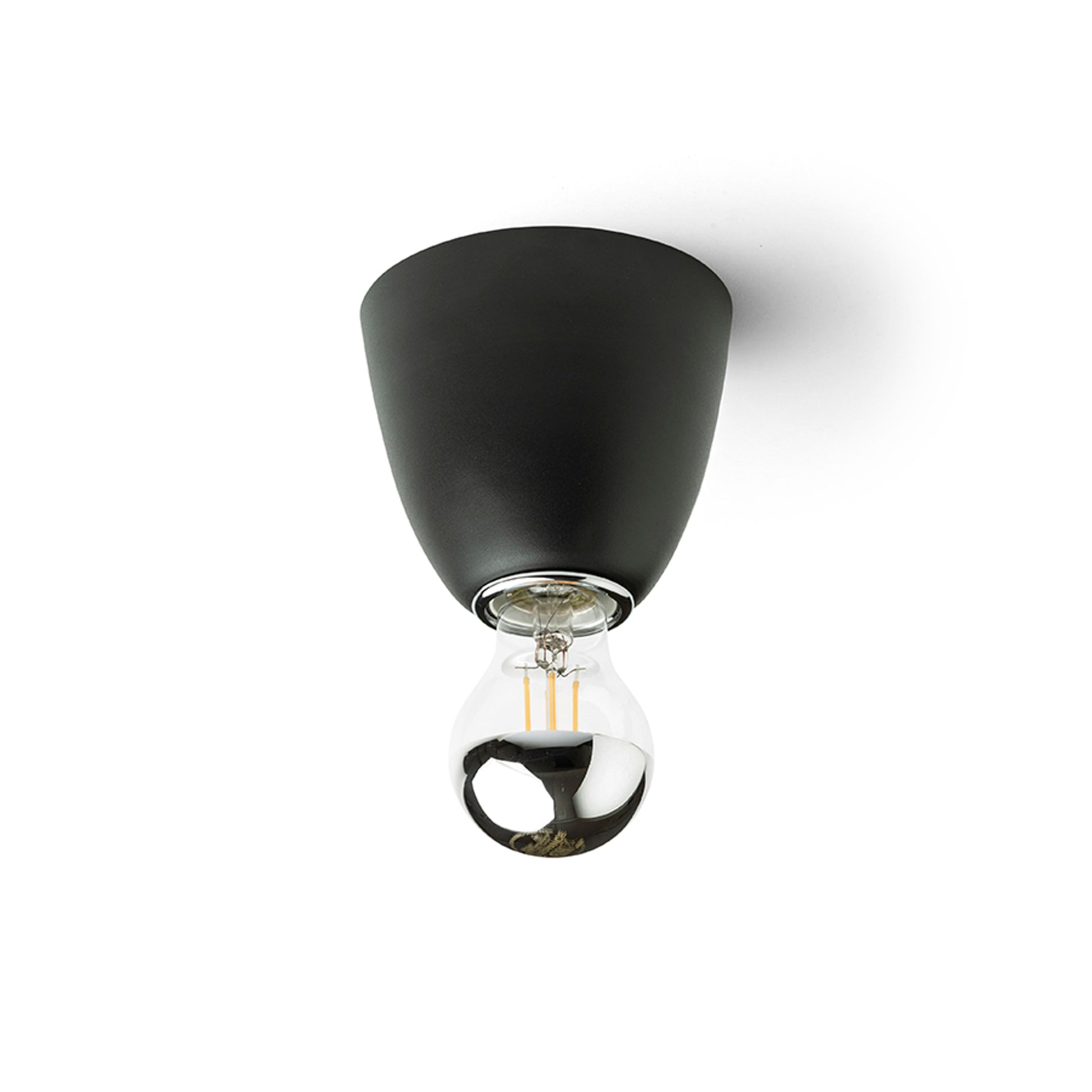 RENDL surface mounted lamp REACH ceiling black 230V LED E27 11W R14386 7