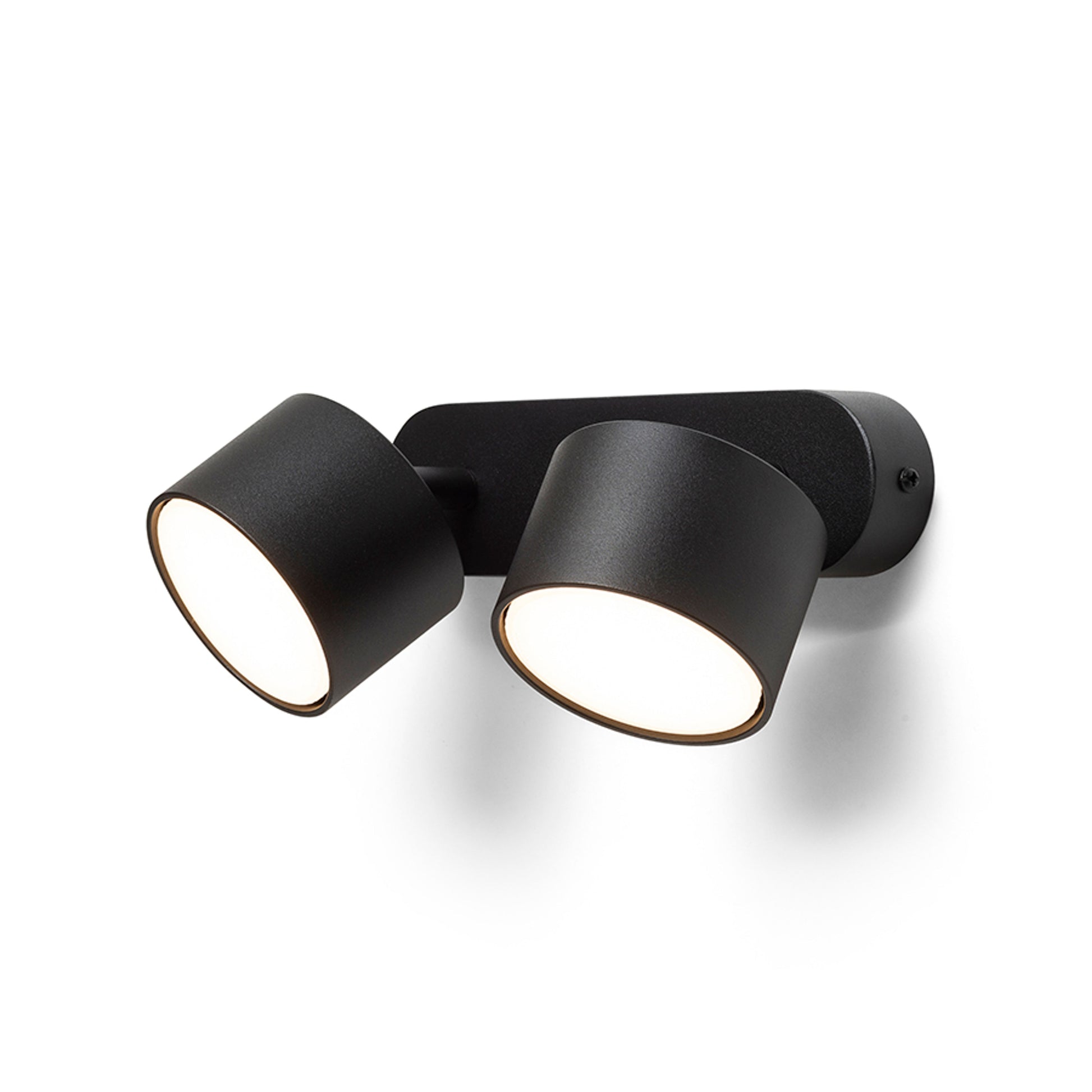 RENDL spotlight PIXEL II surface mounted black 230V LED GX53 2x7W R14405 5