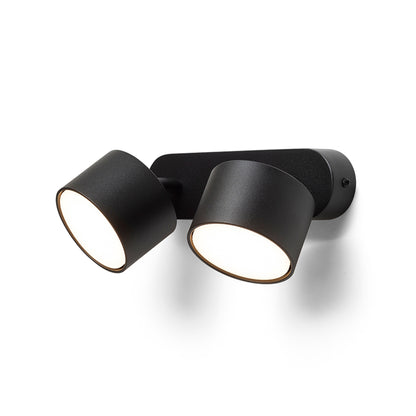 RENDL spotlight PIXEL II surface mounted black 230V LED GX53 2x7W R14405 5
