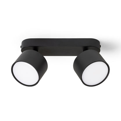 RENDL spotlight PIXEL II surface mounted black 230V LED GX53 2x7W R14405 8