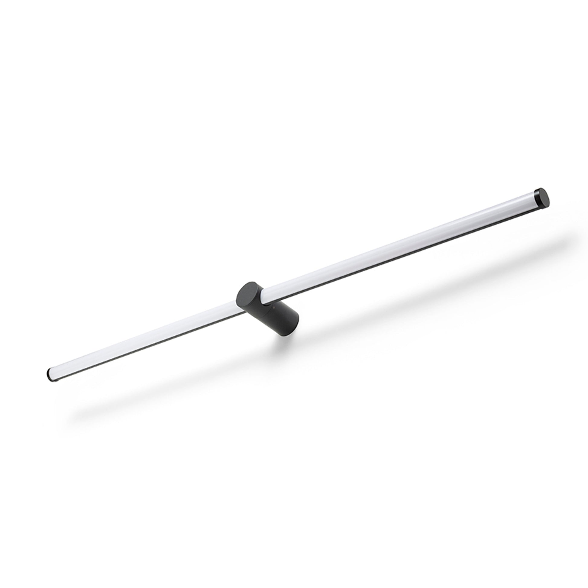 RENDL wall lamp CLARIS 120 surface mounted black frosted acrylic 230V LED 2x12W  3000K R14412 6