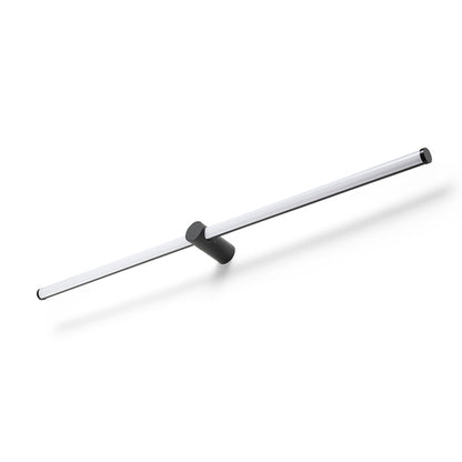 RENDL wall lamp CLARIS 120 surface mounted black frosted acrylic 230V LED 2x12W  3000K R14412 6