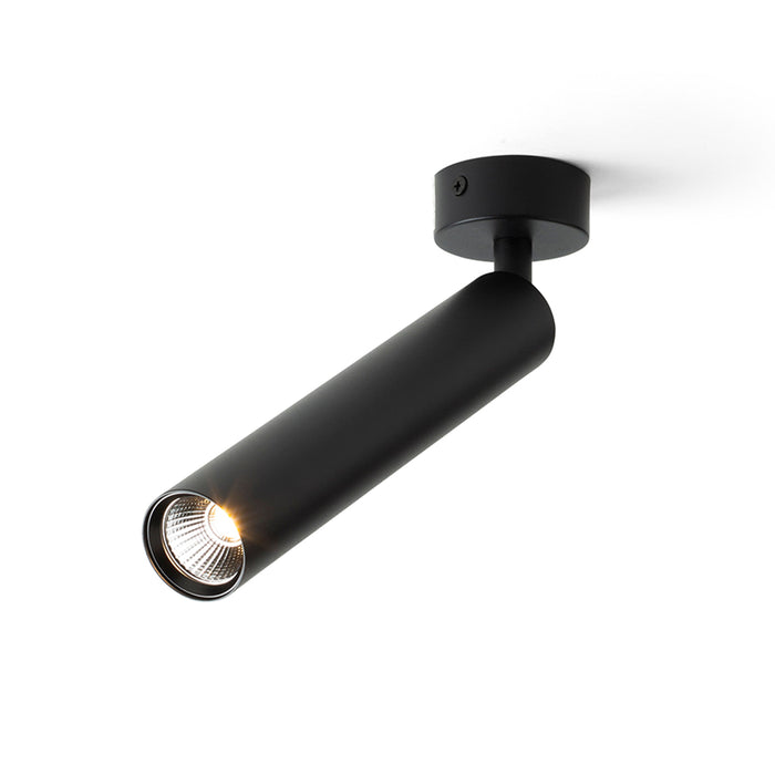 RENDL spotlight DARRIN R surface mounted black  230V LED 6W 24°  3000K R14471 1
