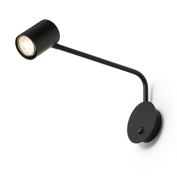 RENDL spotlight FILIP on an arm black 230V LED GU10 5W R14486 2