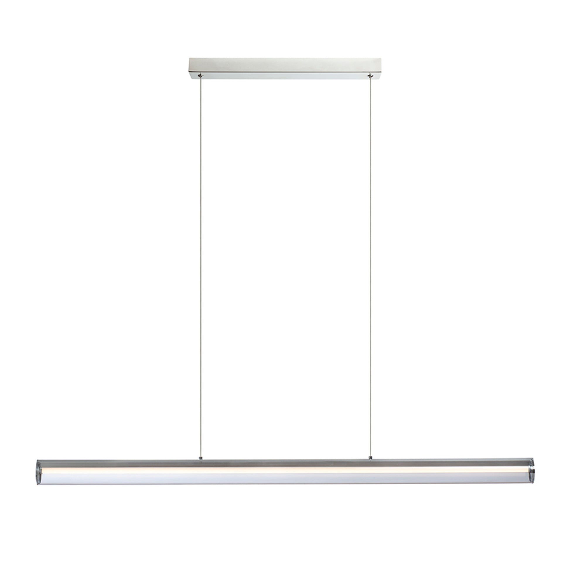 RENDL pendant lamp RIVIER LED I pendant chrome/clear acrylic 230V LED 24W 3000K R14493 2