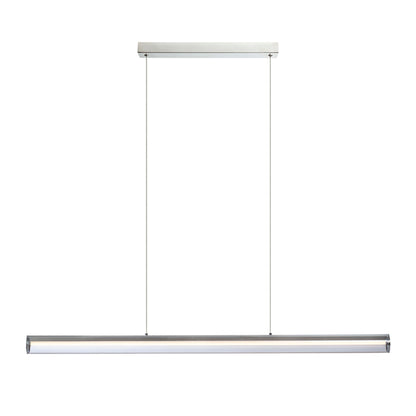 RENDL pendant lamp RIVIER LED I pendant chrome/clear acrylic 230V LED 24W 3000K R14493 2
