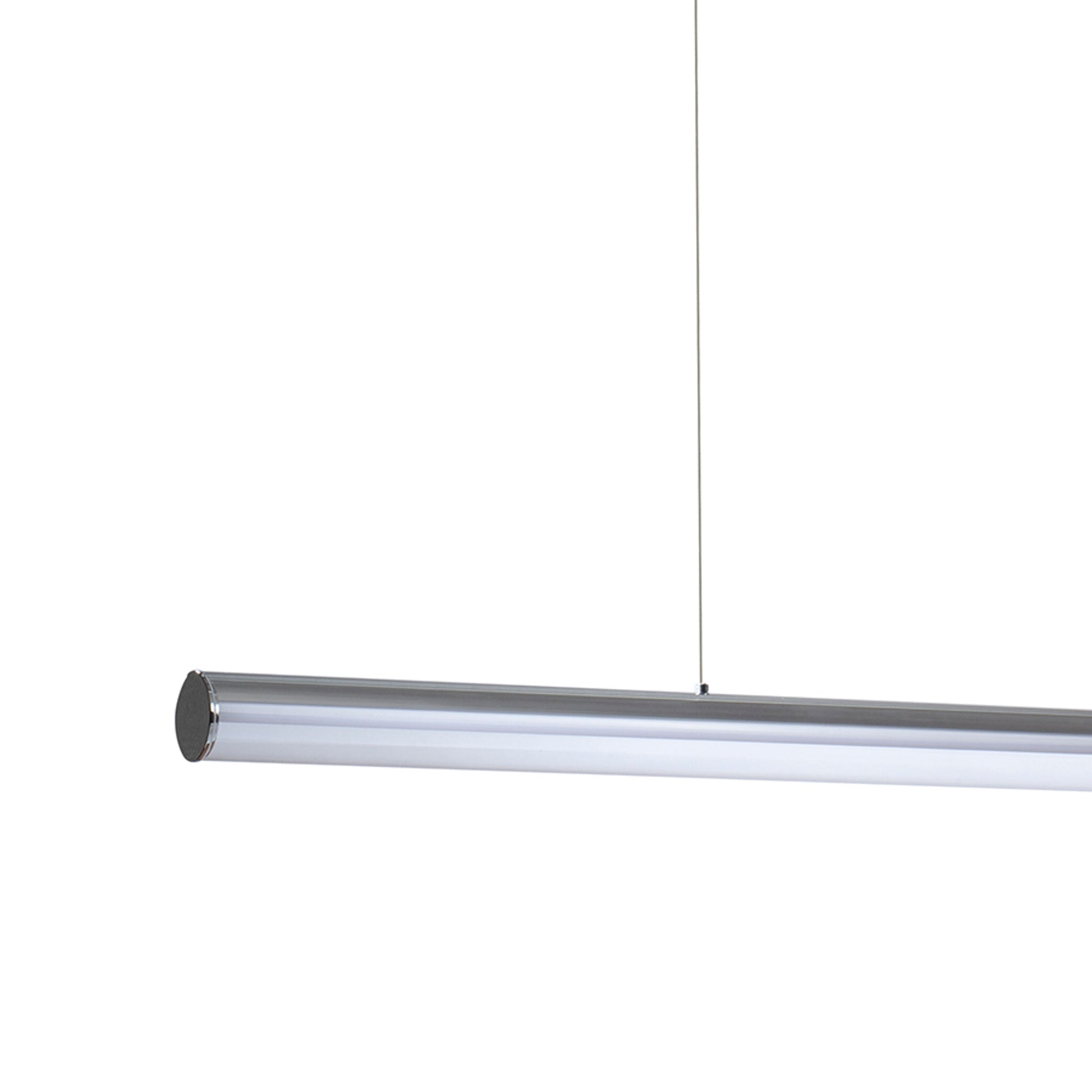 RENDL pendant lamp RIVIER LED I pendant chrome/clear acrylic 230V LED 24W 3000K R14493 3