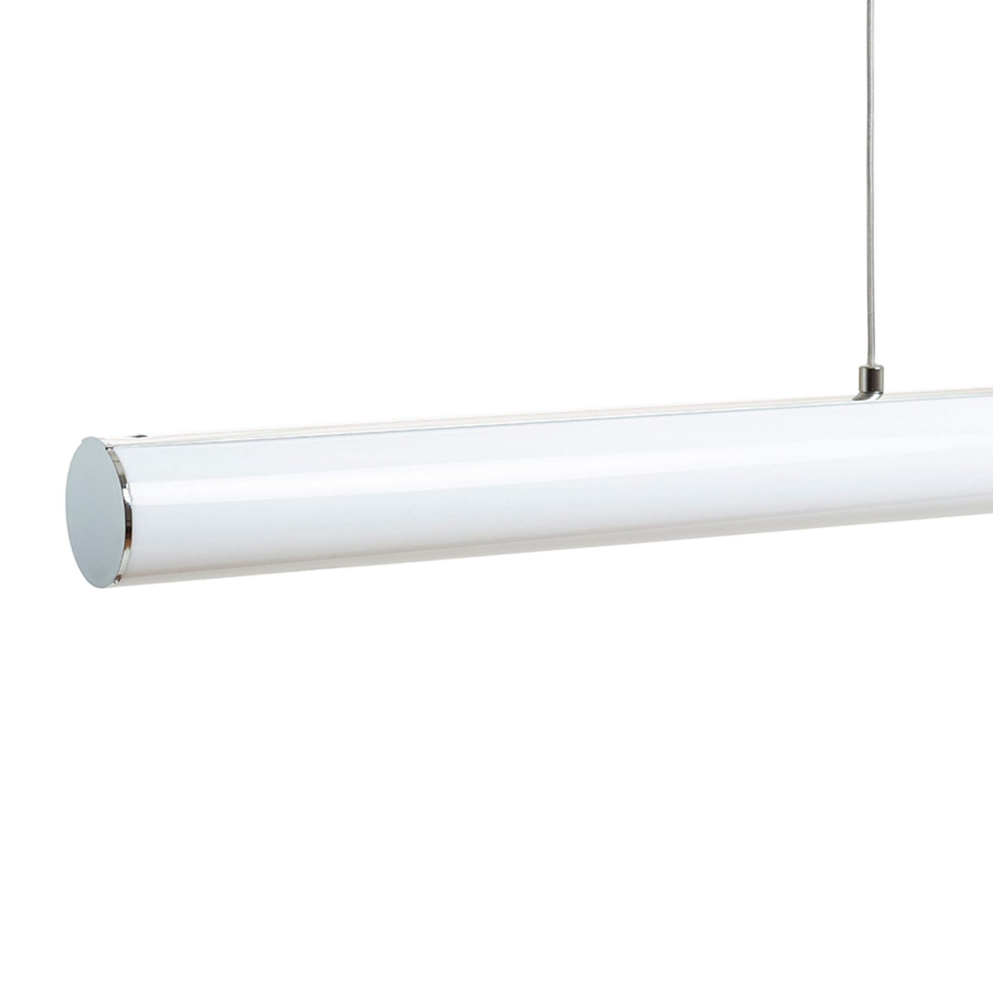RENDL pendant lamp RIVIER LED I pendant chrome/frosted acrylic 230V LED 24W 3000K R14494 2