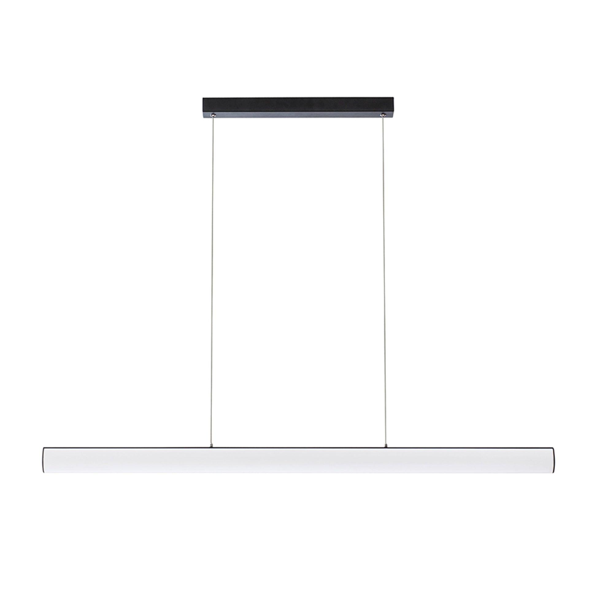 RENDL pendant lamp RIVIER LED I pendant  black/frosted acrylic 230V LED 24W  3000K R14495 3
