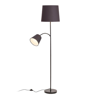 RENDL shades, shade bases, pendent sets PAMPA floor base black 230V LED E27 11+7W R14498 7
